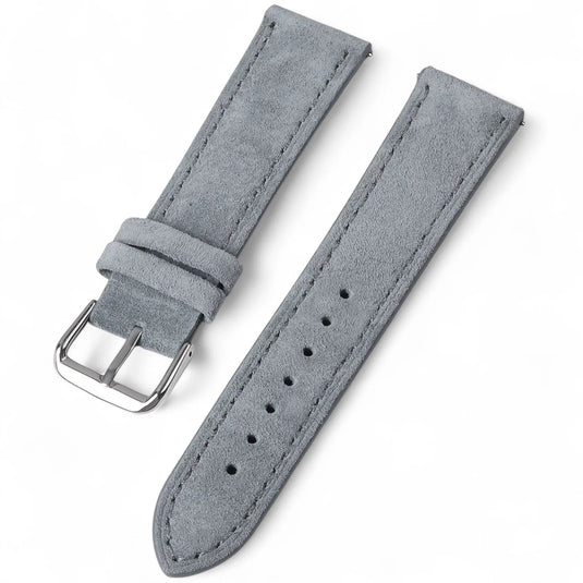 Bracelet montre daim gris