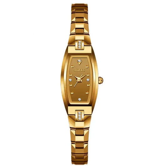 Montre bracelet femme couleur or