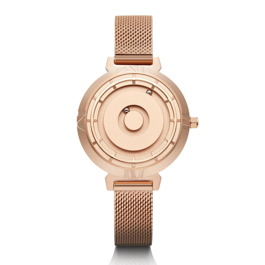 Montre Bille Magnétique Femme Or Rose