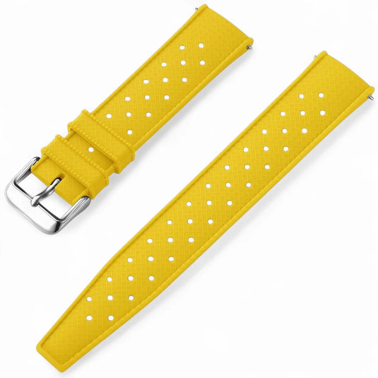 Bracelet montre tropic silicone jaune