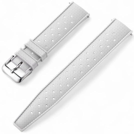 Bracelet montre tropic silicone blanc