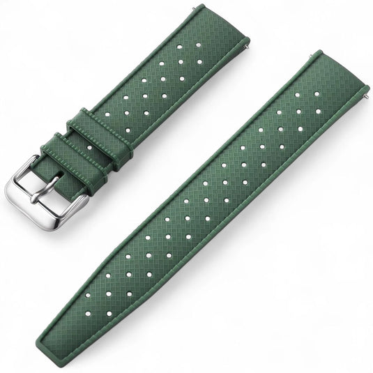 Bracelet montre tropic silicone vert