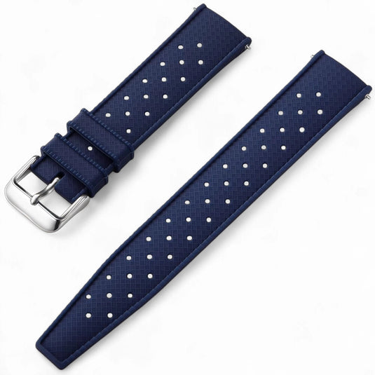 Bracelet montre tropic silicone bleu nuit