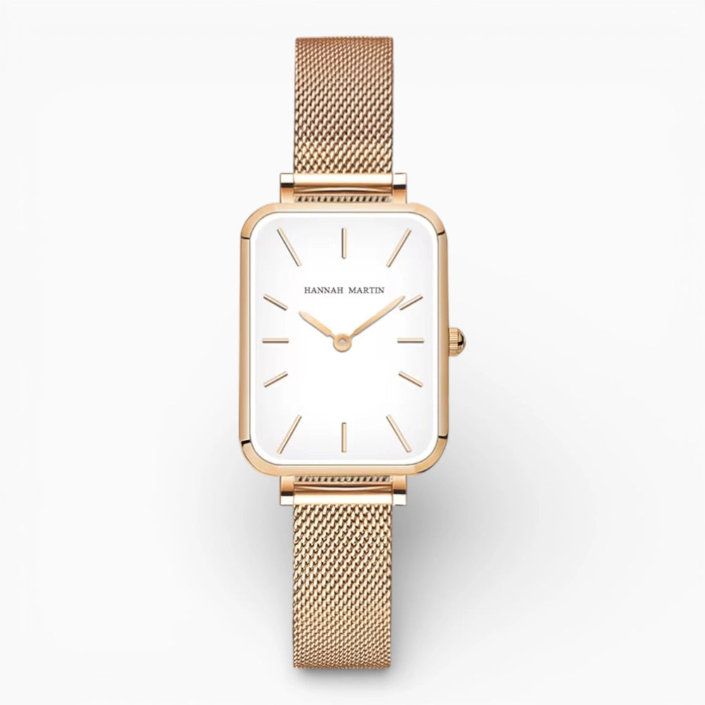 Montre Femme Rectangulaire • NACRE