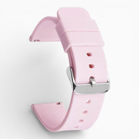 Bracelet montre silicone rose