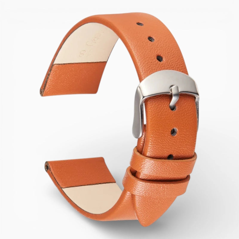 Bracelet Montre Cuir Fin