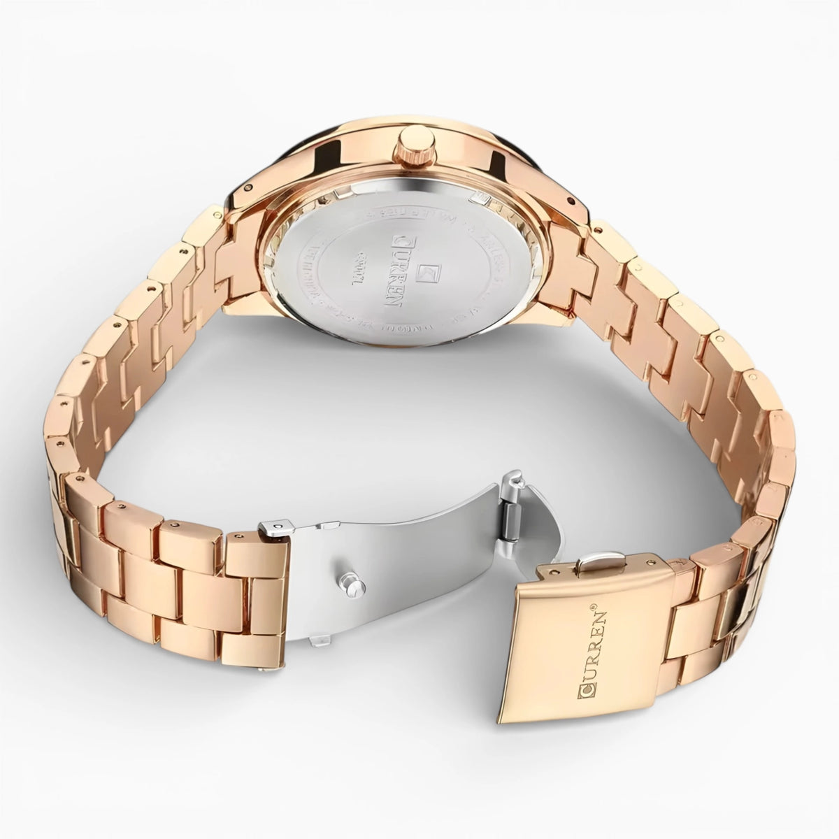 Montre Femme Couleur Or Rose • JADE