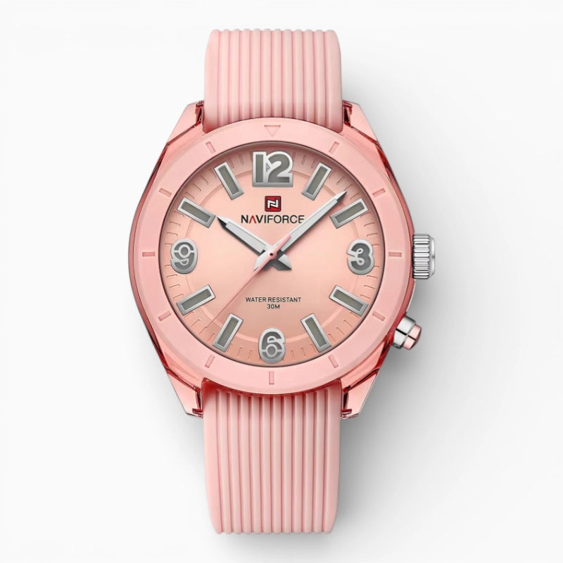 Montre Femme Bracelet en Silicone • GRENAT