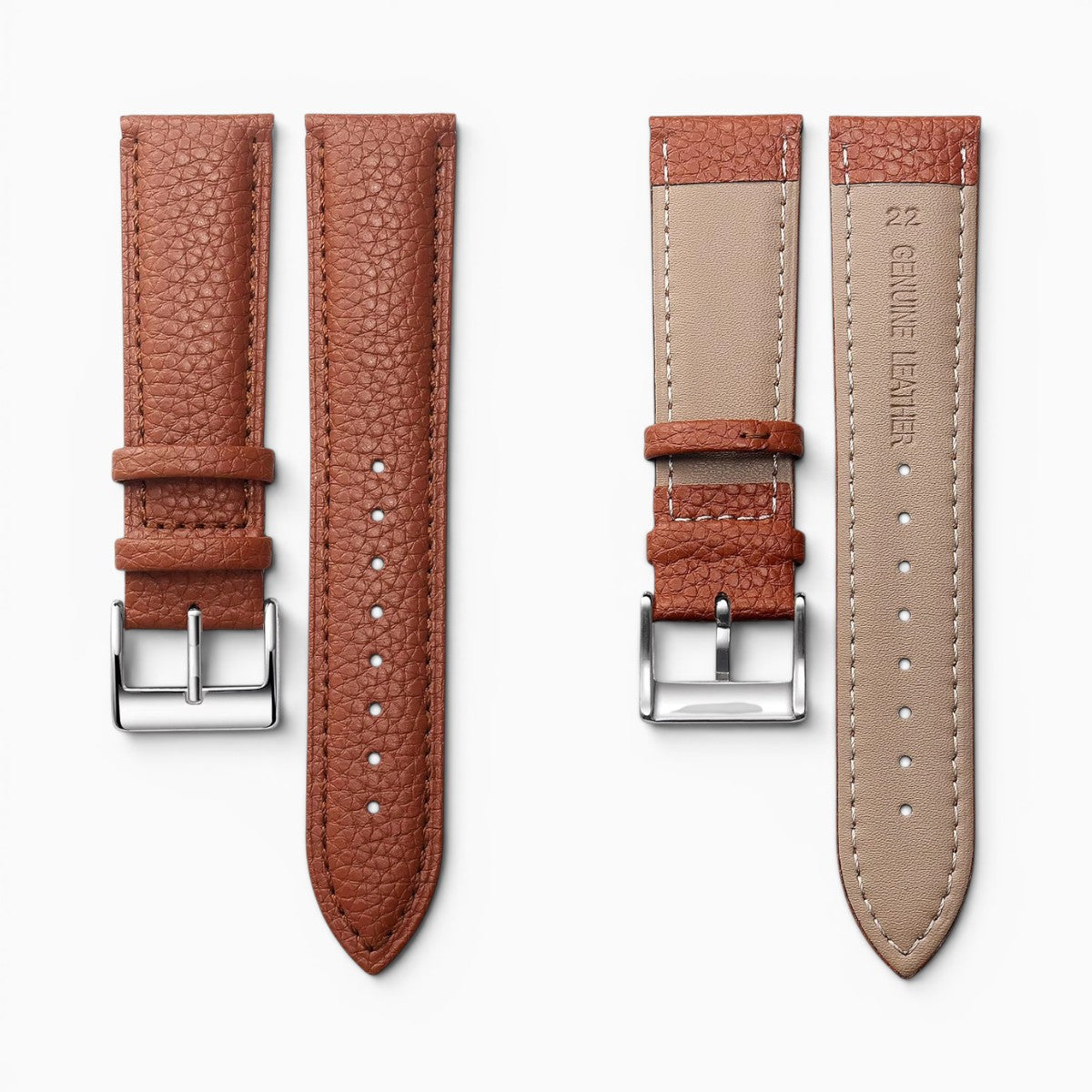 Bracelet Montre Cuir Grainé