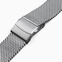 Bracelet Milanais Boucle Déployante argent