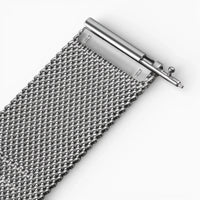 Bracelet Milanais Boucle Déployante argent