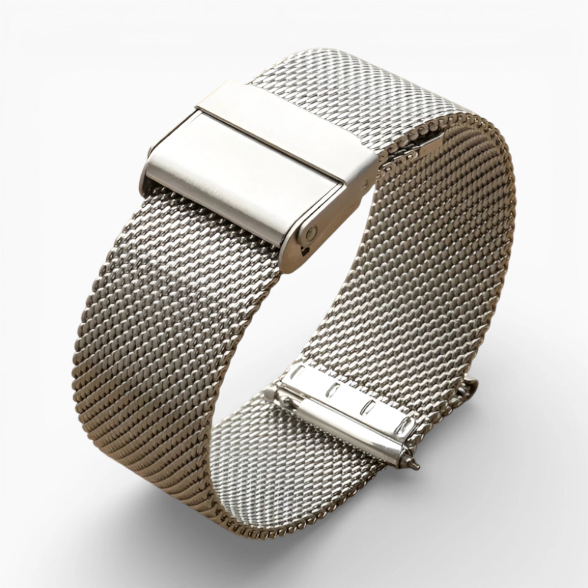 bracelet milanais dégagement rapide argent