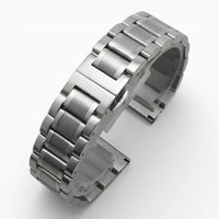 bracelet montre acier argent