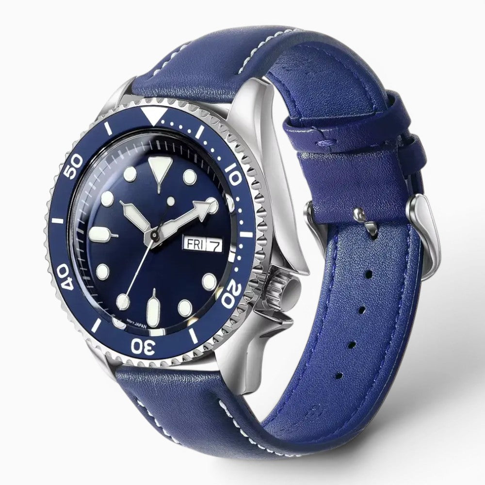 Bracelet Montre Cuir Vintage