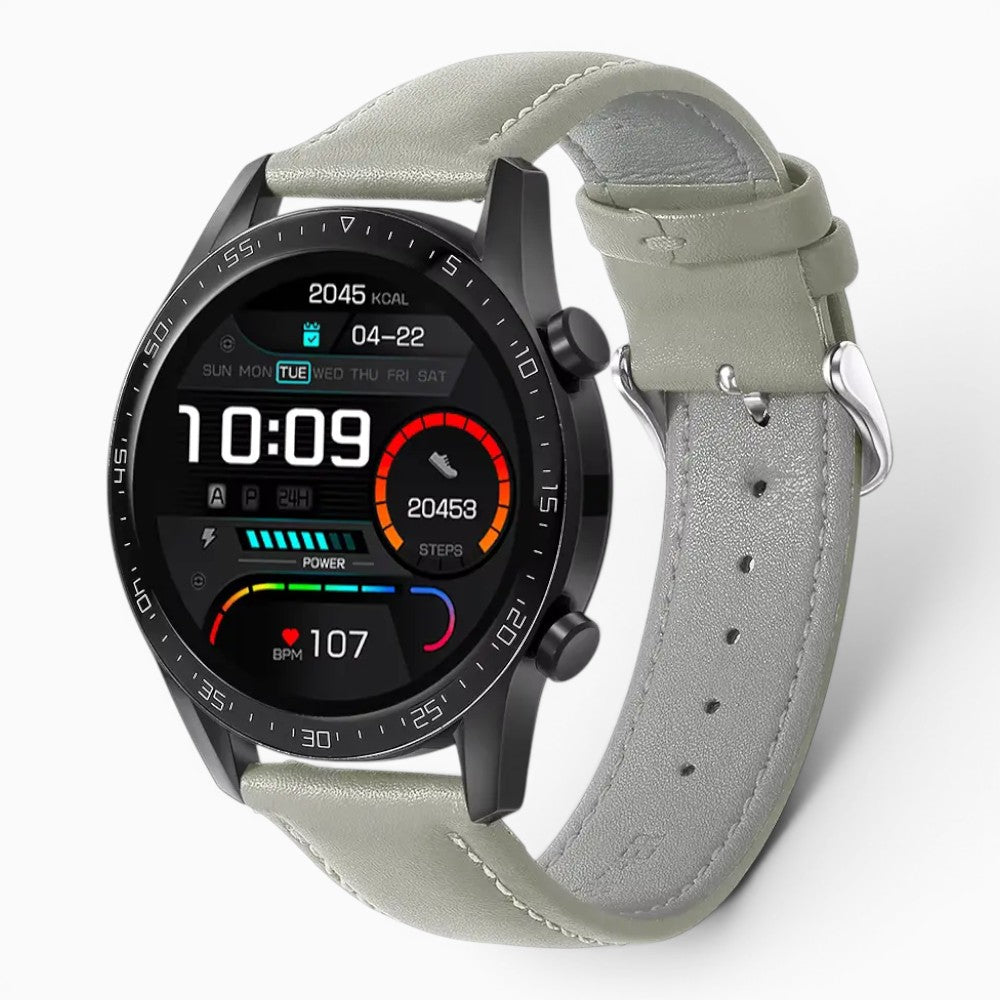 Bracelet Montre Cuir Vintage