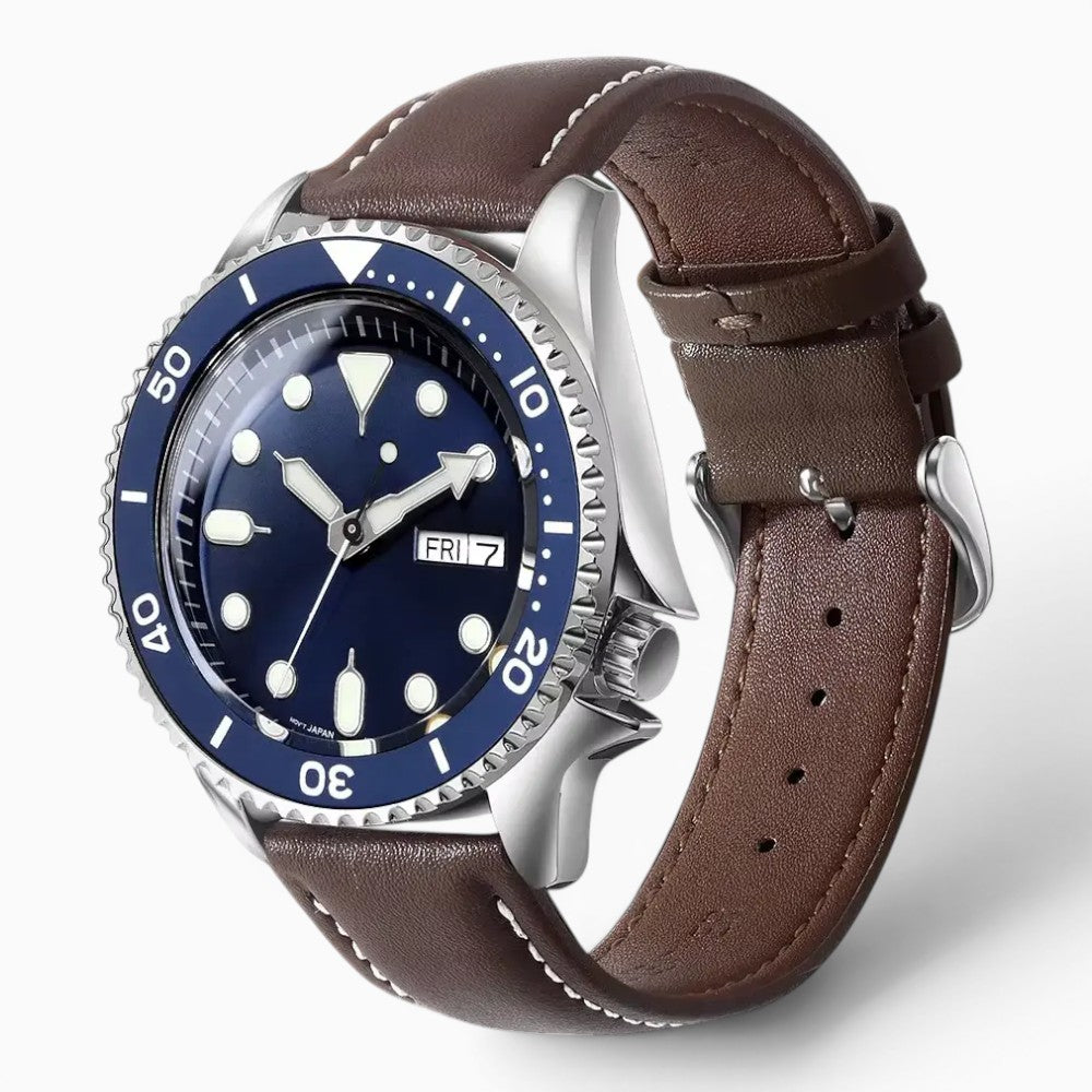 Bracelet Montre Cuir Vintage