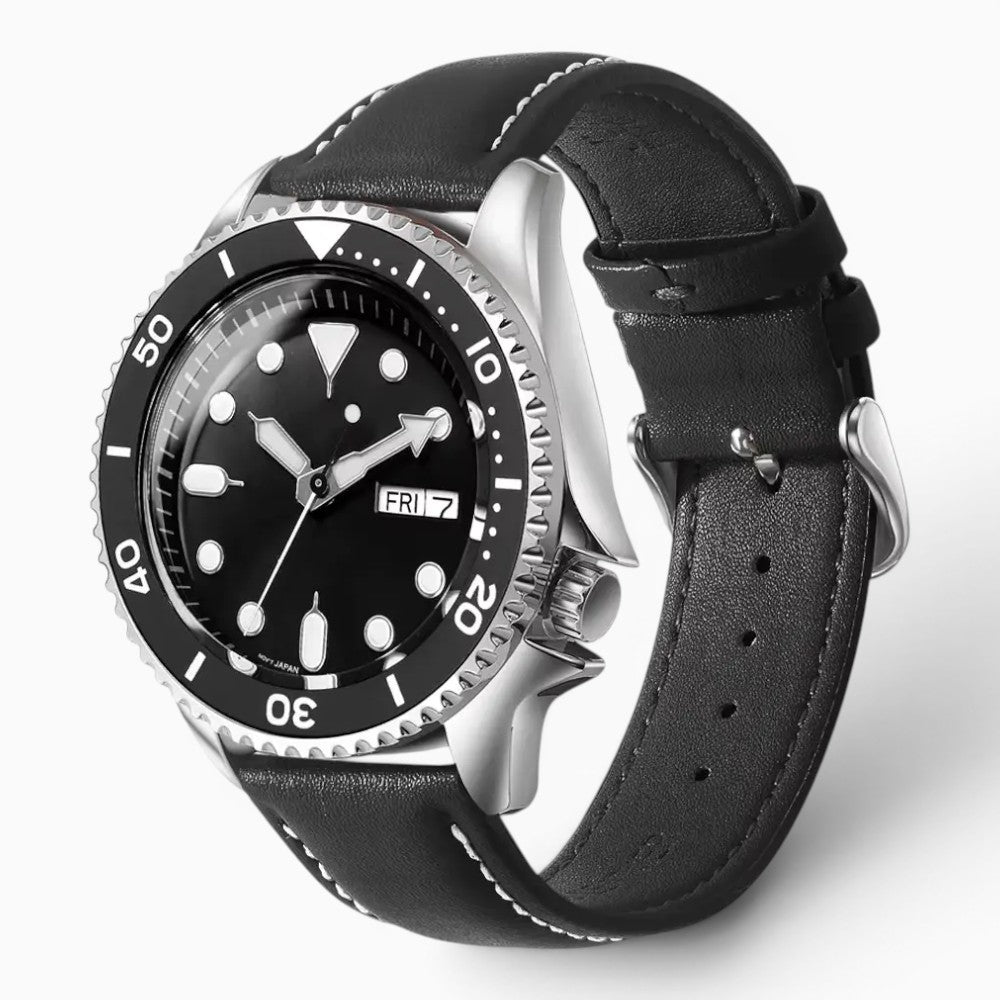 Bracelet Montre Cuir Vintage