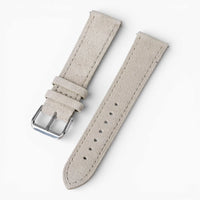 bracelet montre daim beige