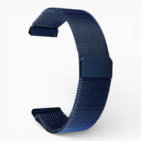bracelet montre maille milanaise magnétique bleu marine