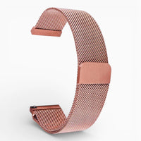 bracelet montre maille milanaise magnétique or rose