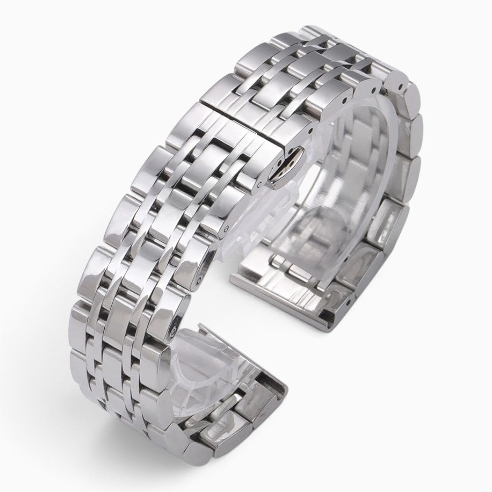 Bracelet montre métal argent