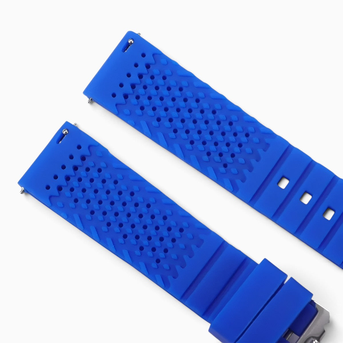 Bracelet montre silicone fermoir papillon pompes rapide
