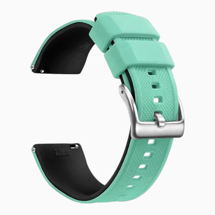 bracelet montre sport silicone vert menthe