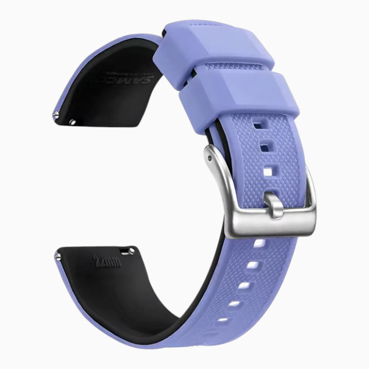 bracelet montre sport silicone violet lavande