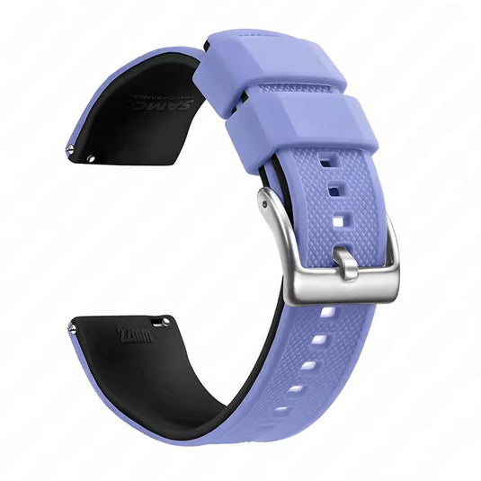 bracelet montre sport lavande en silicone