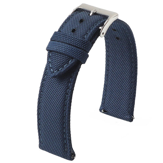 bracelet montre toile de voile bleu marine