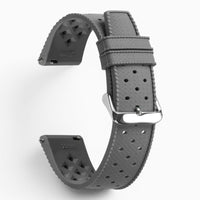 bracelet montre tropic caoutchouc fkm gris