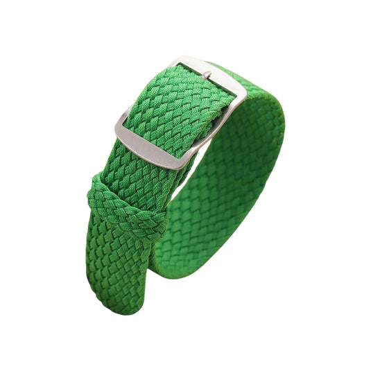 bracelet montre nylon vert