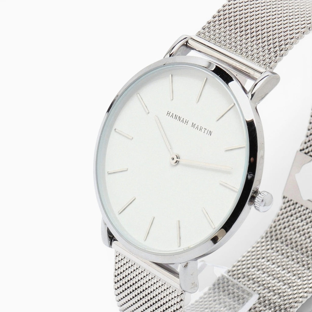 Montre homme bracelet maille milanaise 3