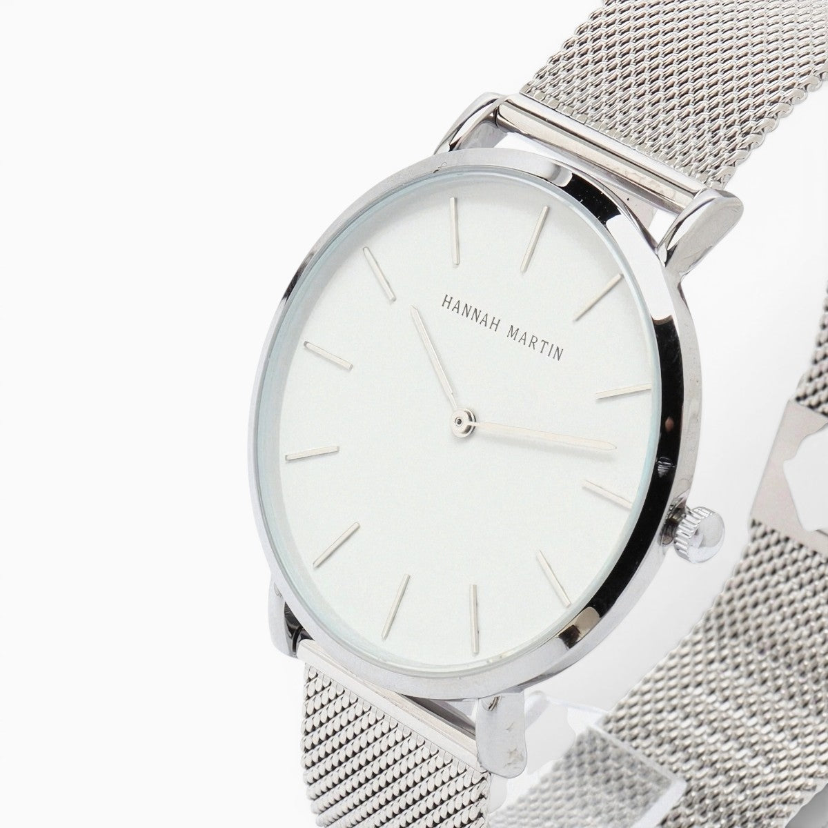 Montre homme bracelet maille milanaise 3