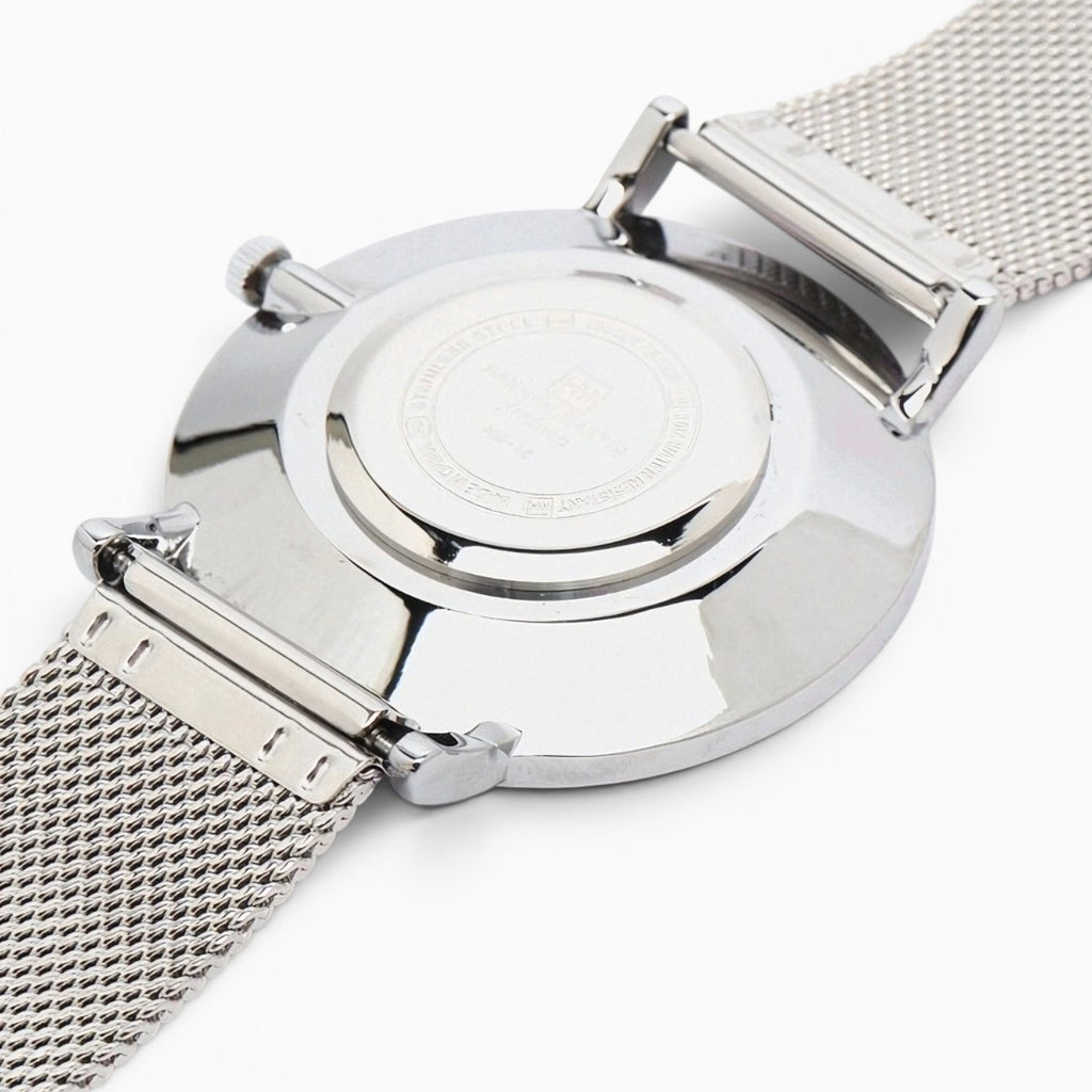 Montre homme bracelet maille milanaise 5