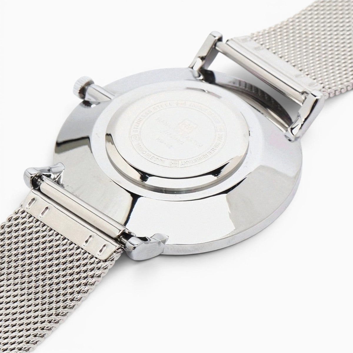 Montre homme bracelet maille milanaise 5