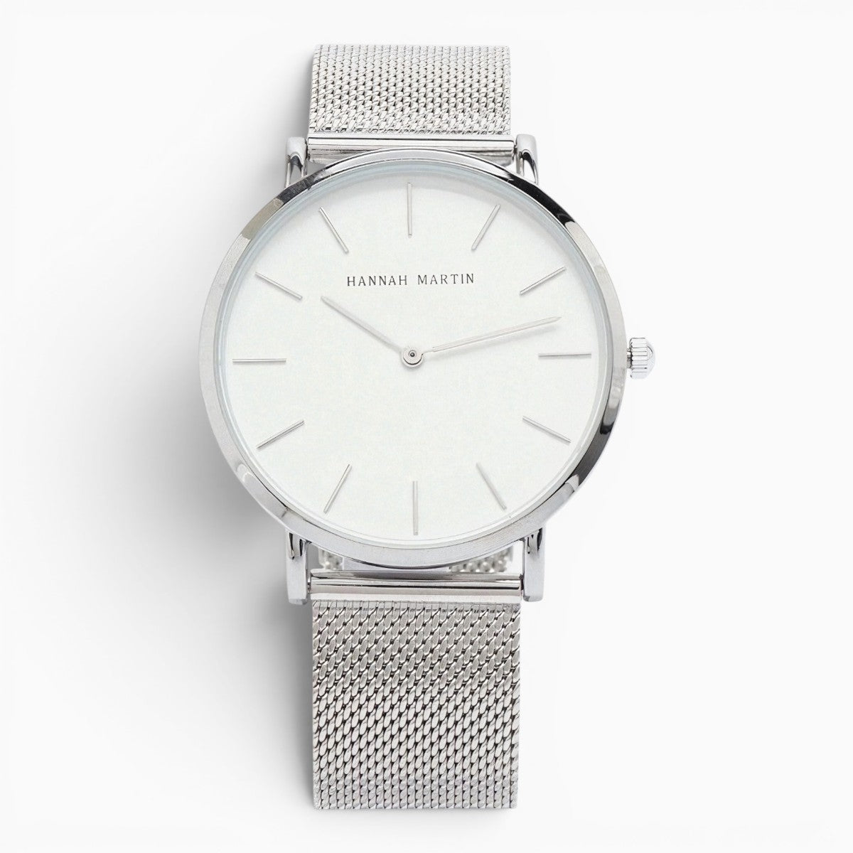 Montre homme bracelet maille milanaise
