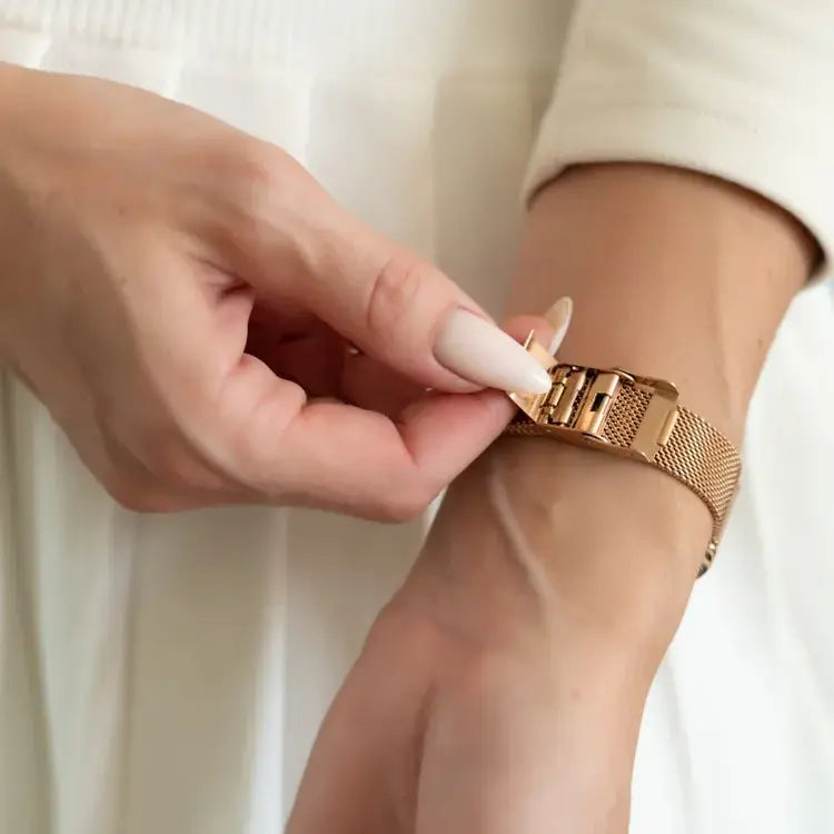 montre femme rectangulaire blanc