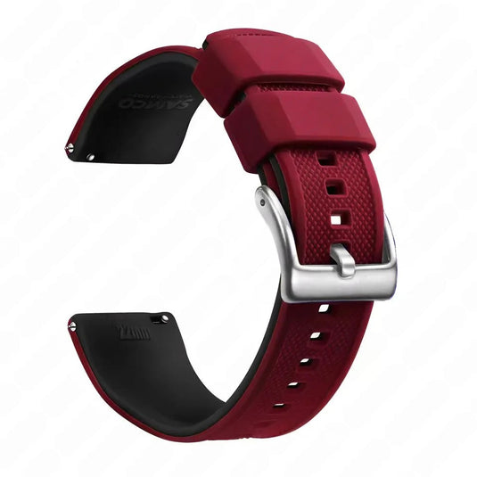 Bracelet de Montre en Caoutchouc • Respirant et Imperméable